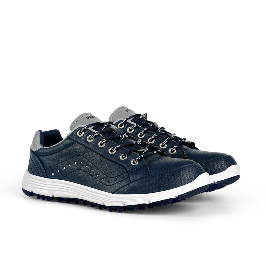 Ask Echo G718 Men's Breathable Spikeless Golf Shoes / Blue