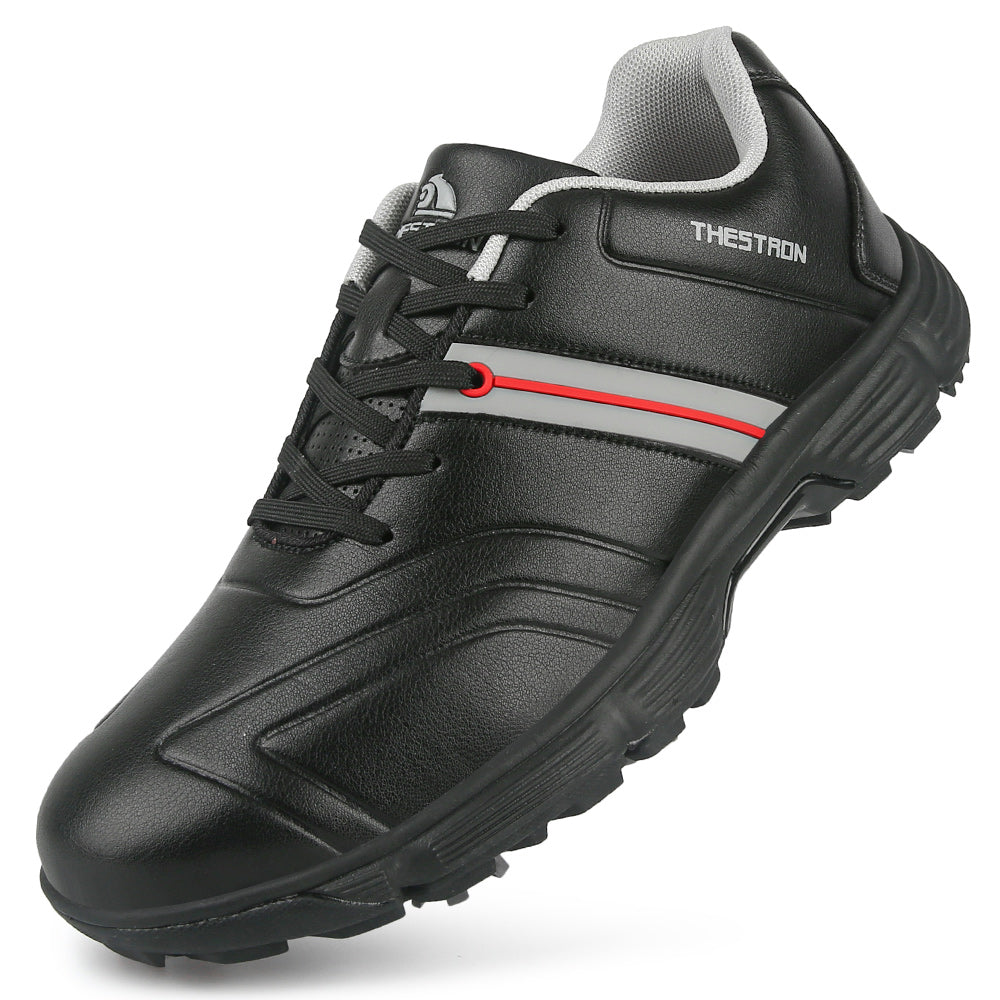 Ask Echo G517 Men's Professional Spikes Golf Shoes / Black