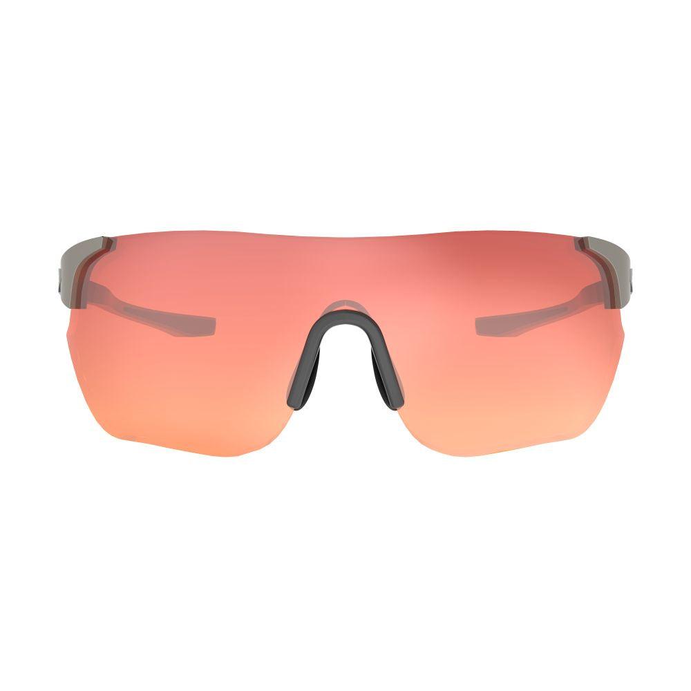 Ask Echo Golf No Frame Gunmetal Leg Sunglasses / Revo Red