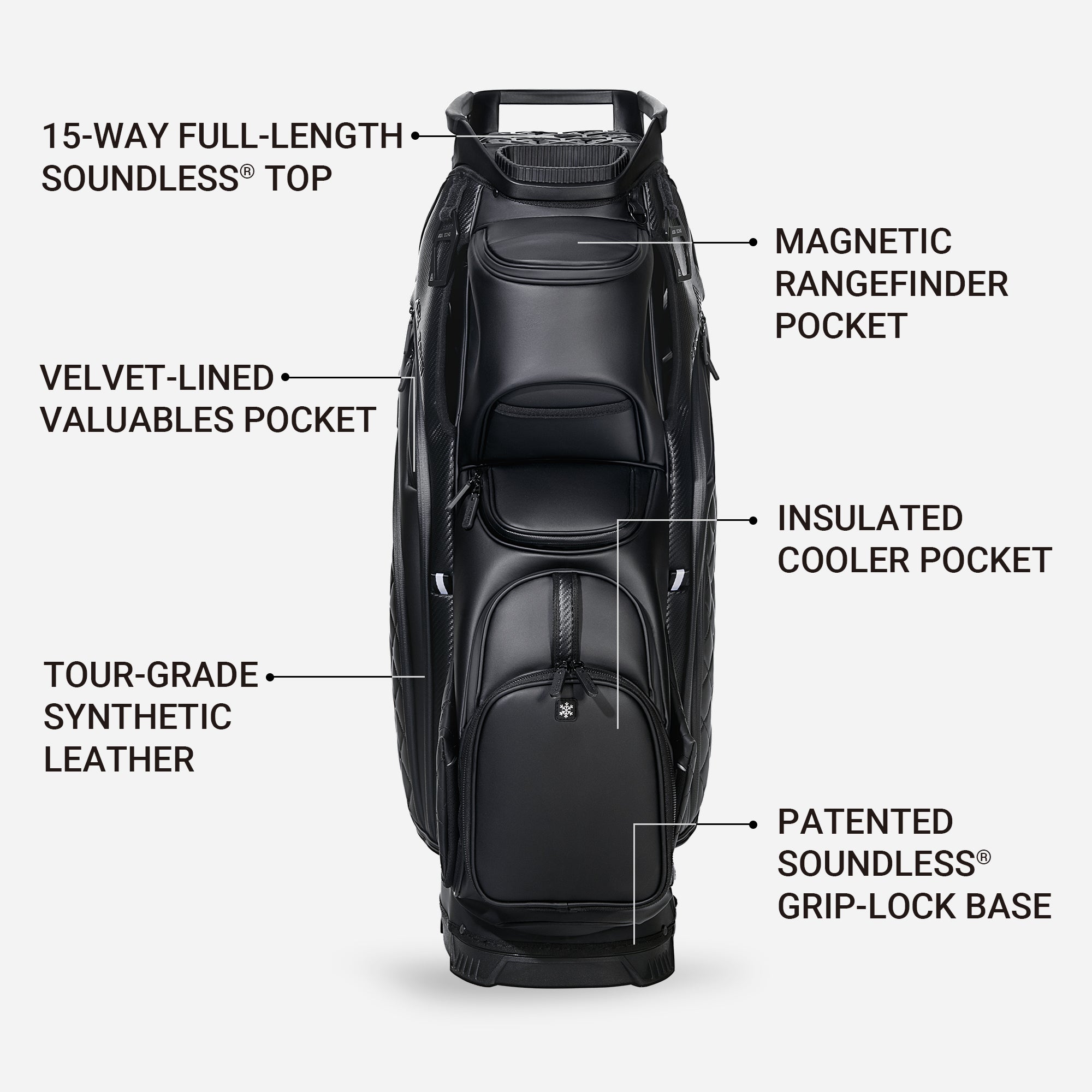 Soundless Lux Cart Bag