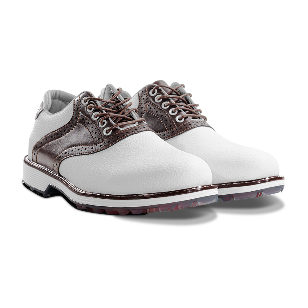 Ask Echo G3 Men's Professional Spikeless Golf Shoes / Brown