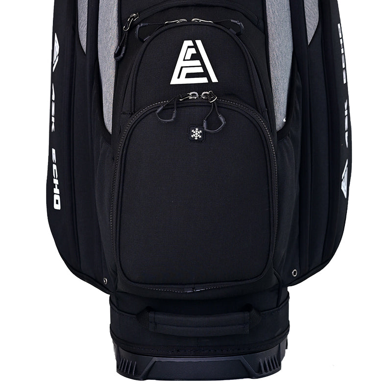 Ask Echo 2024 SLC-130 15 Way Full Length Dividers Golf Soundless Cart Bag / Black