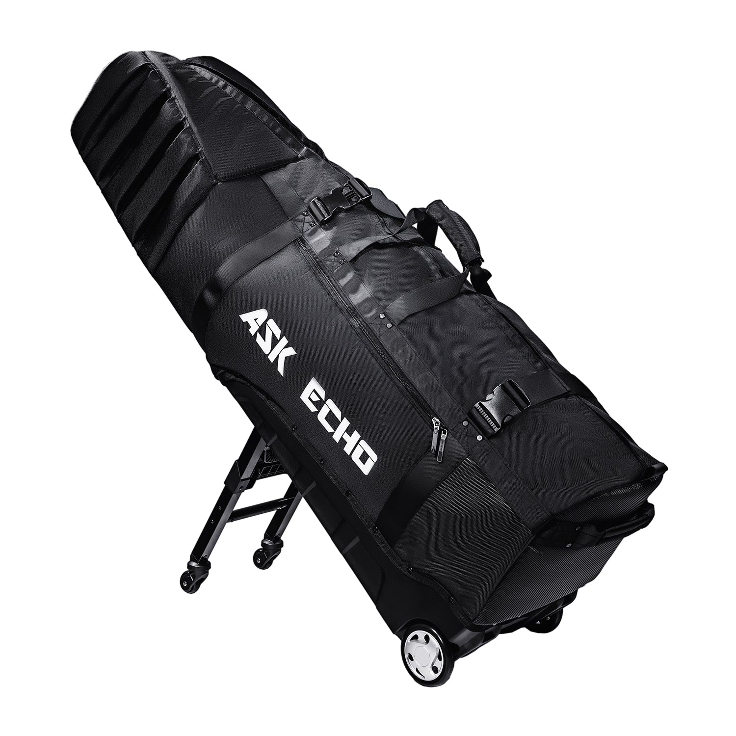 Ask Echo 2026 Locklink StableRoller Golf Travel Bag / Black