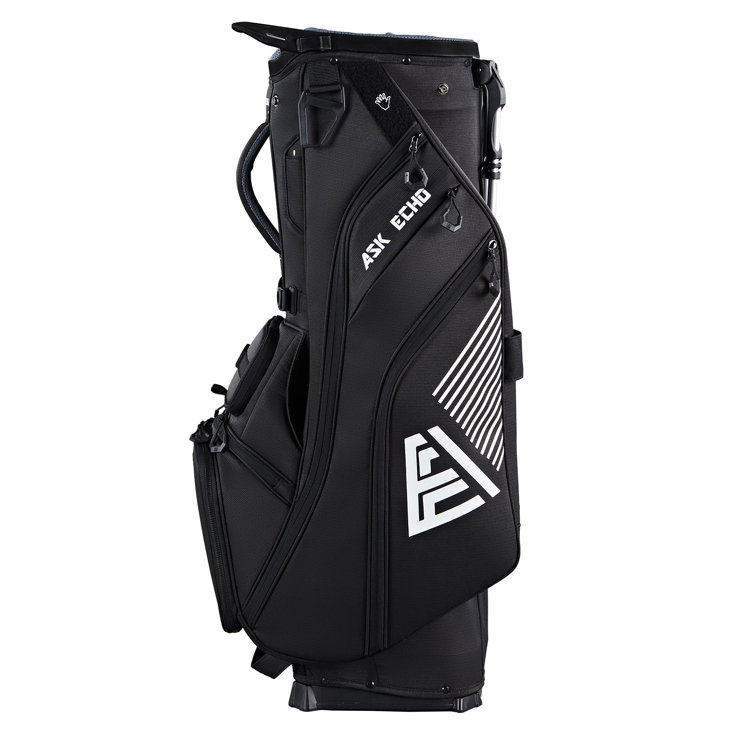 Ask Echo 2025 ST-14 Way Full Length Dividers Hybrid Stand Bag / Black