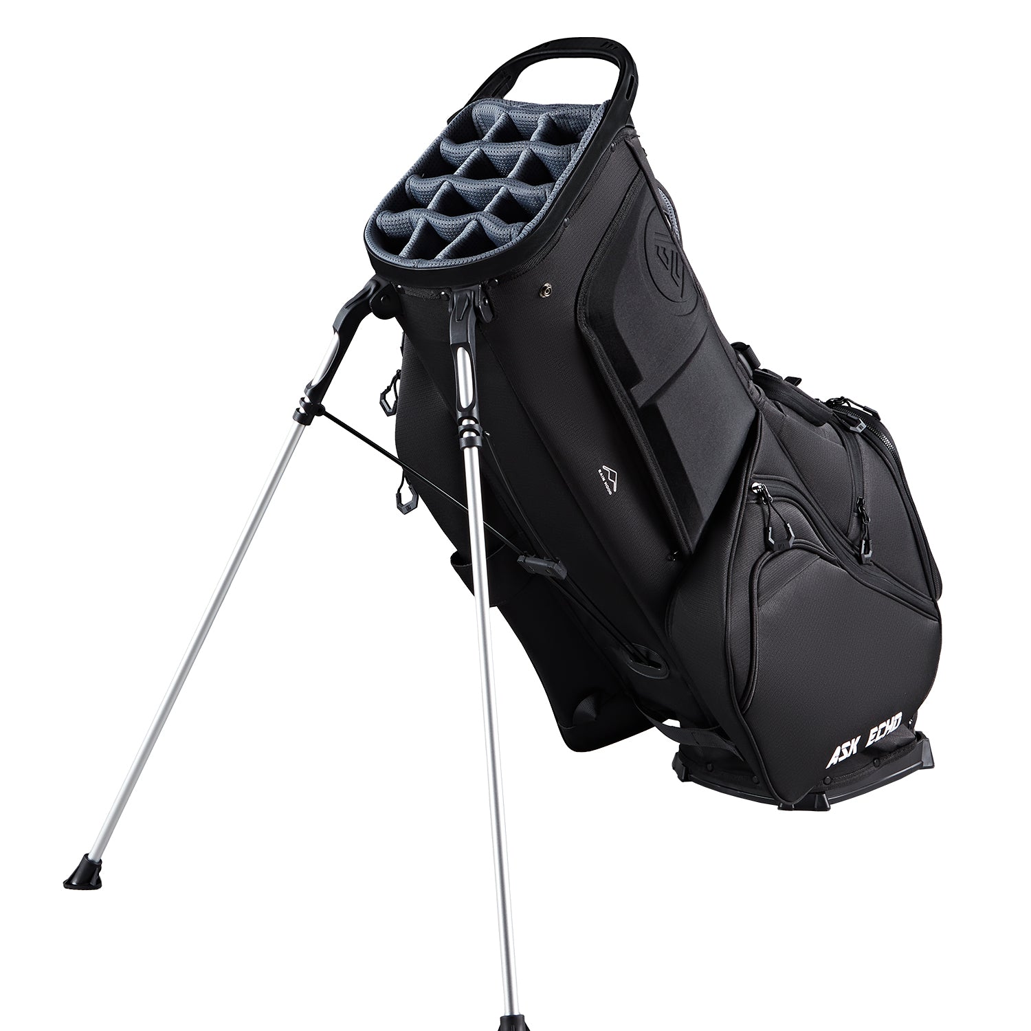 Ask Echo 2025 ST-14 Way Full Length Dividers Hybrid Stand Bag / Black