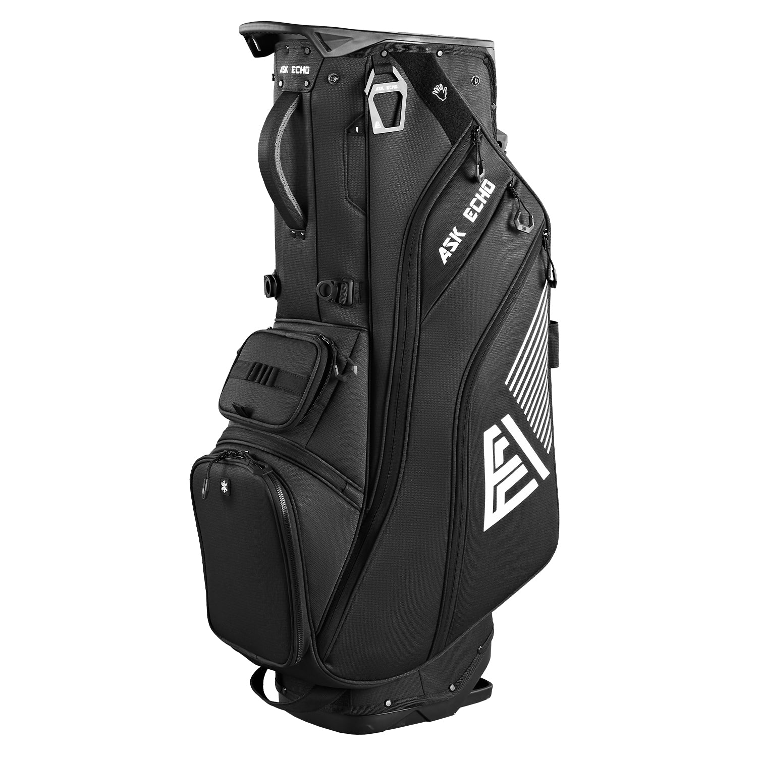 Ask Echo 2025 ST-LOCK Mecha 14 Way Dividers Soundless Stand Bag / Black