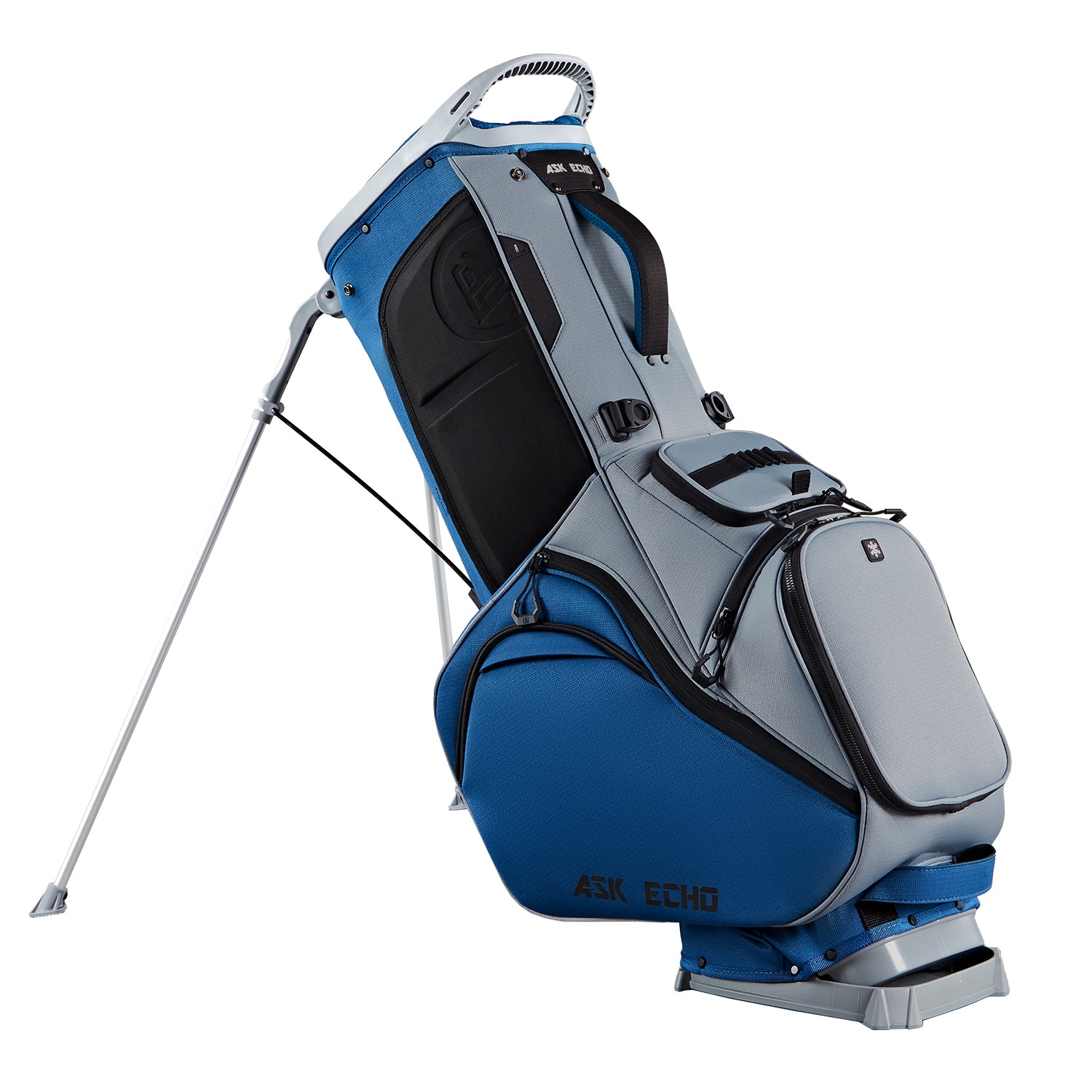 Ask Echo 2025 ST-14 Way Full Length Dividers Hybrid Stand Bag / NavyGrey