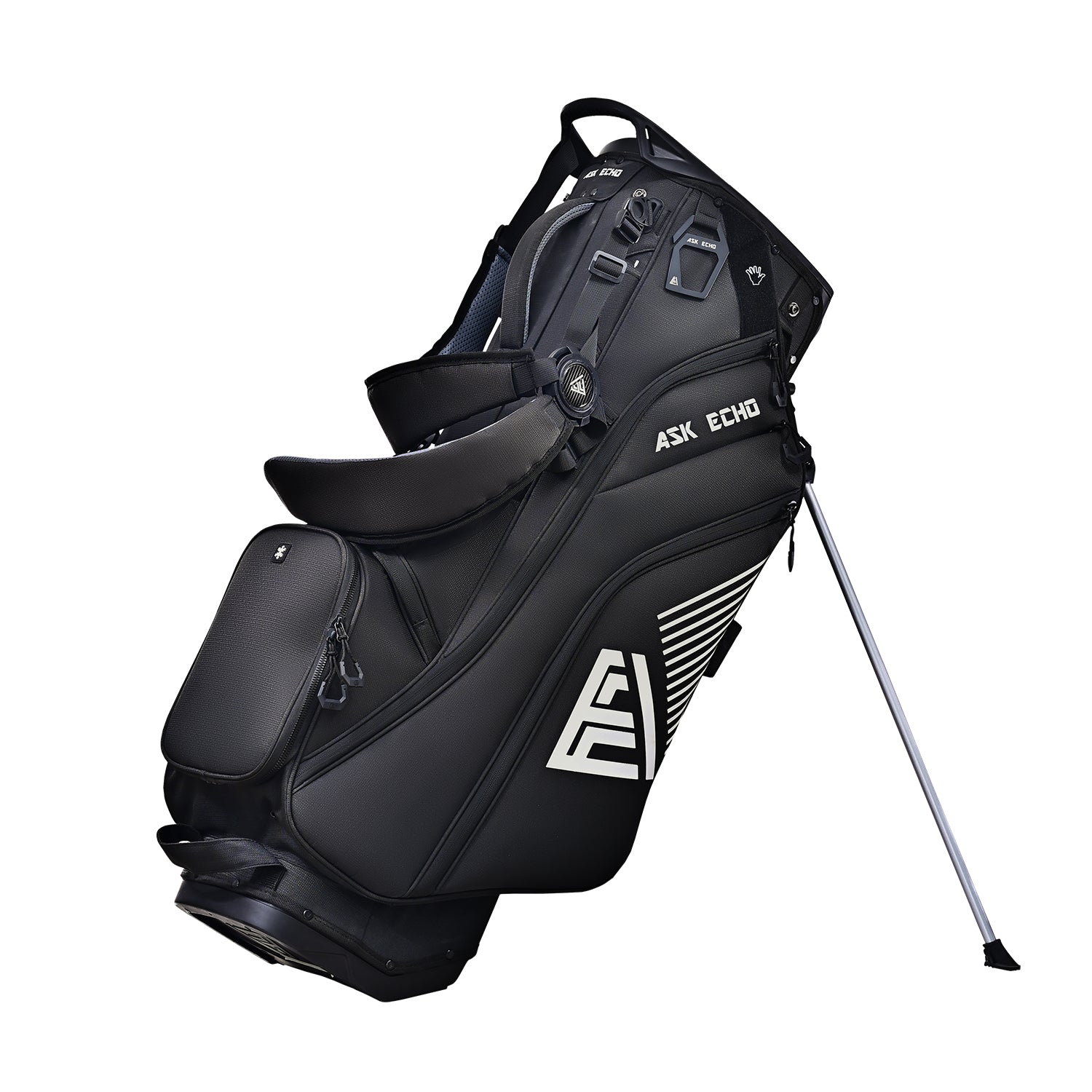 Ask Echo 2025 ST-LOCK Mecha 14 Way Dividers Quiet Hybrid Stand Bag / Toasted Almond