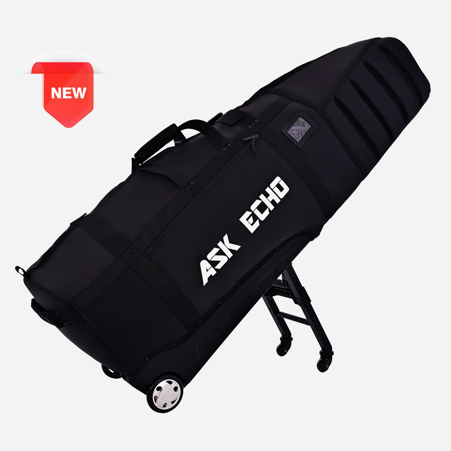 Ask Echo 2026 Locklink StableRoller Golf Travel Bag / Black
