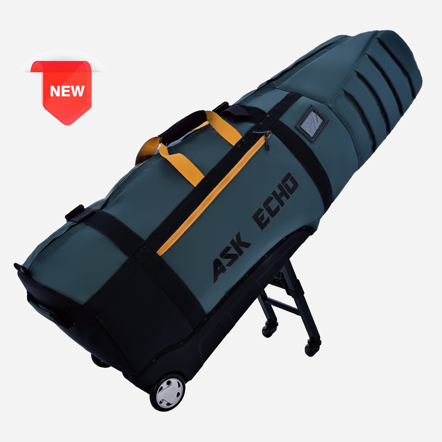 Ask Echo 2026 Locklink StableRoller Golf Travel Bag / Green