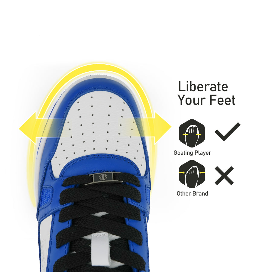 Ask Echo X Goating Player P101 Spikeless Golf Shoes / Blue