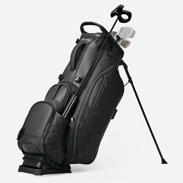 Ask Echo 2025 Prestige-14 Way Full Length Hybrid Leather Stand Bag / B