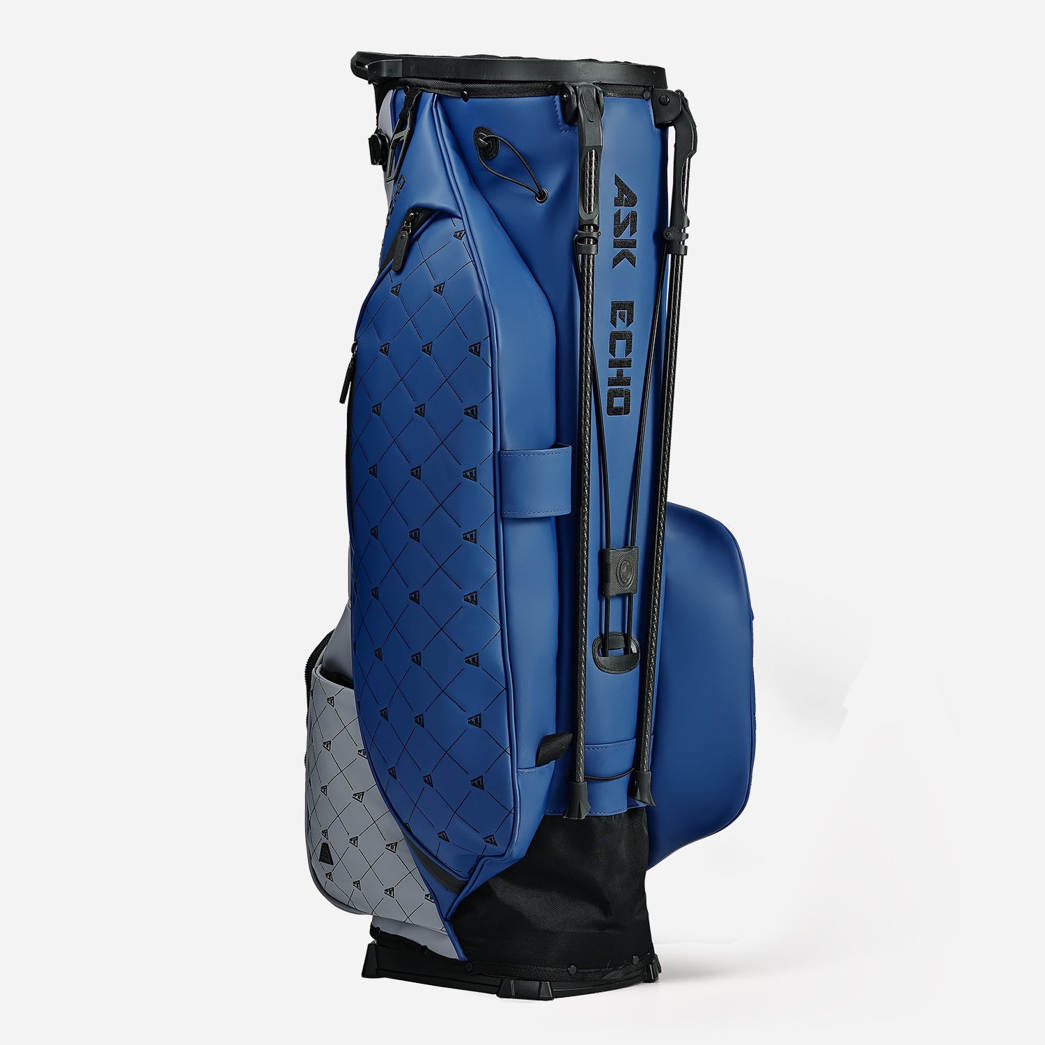 Ask Echo 2025 Prestige-14 Way Full Length Hybrid Leather Stand Bag / N