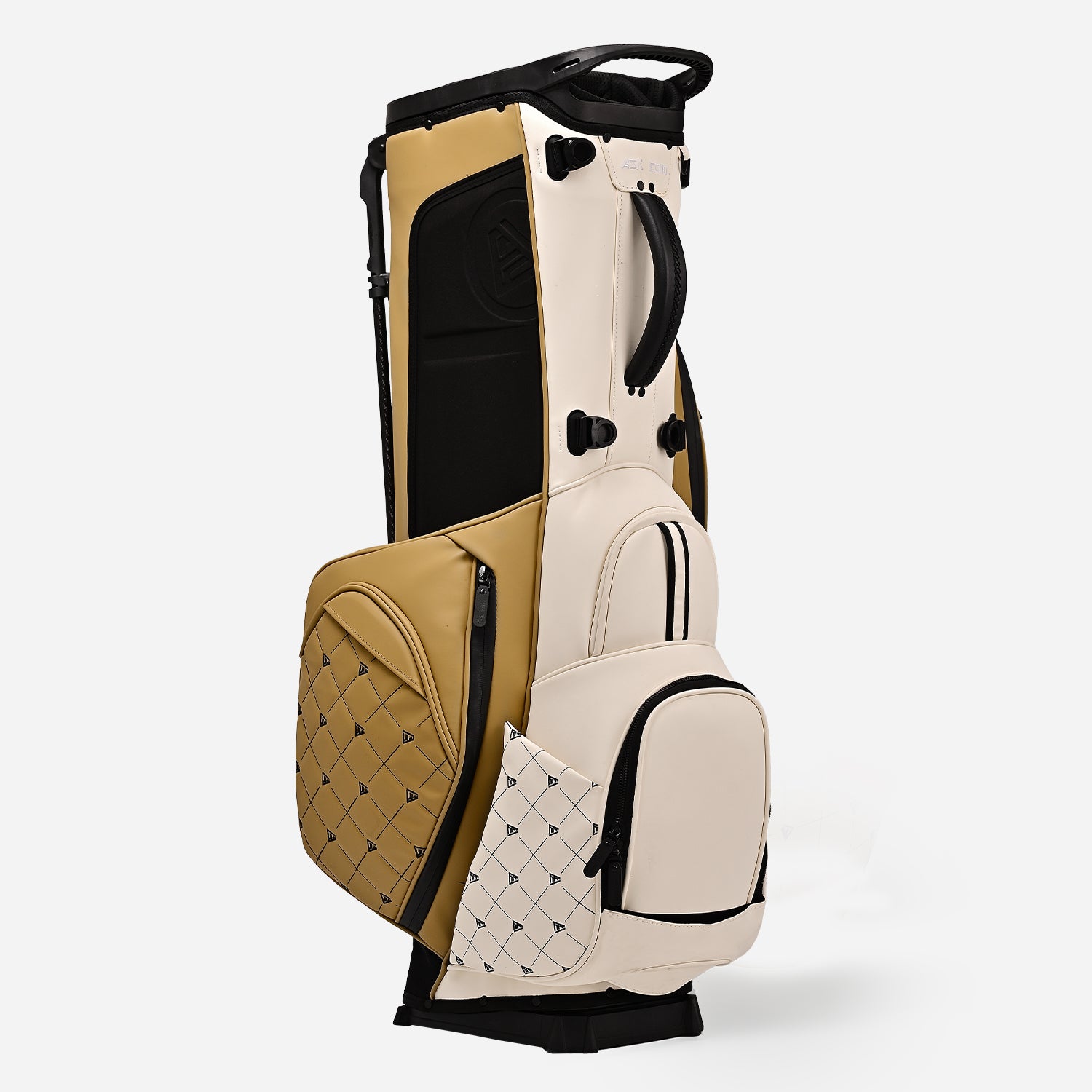 Ask Echo 2025 Prestige-14 Way Full Length Hybrid Leather Stand Bag / T