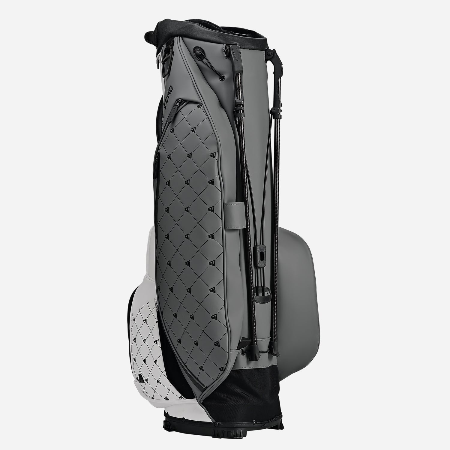 Ask Echo 2025 Prestige-5 Way Compact Leather Leather Stand Bag / Grey