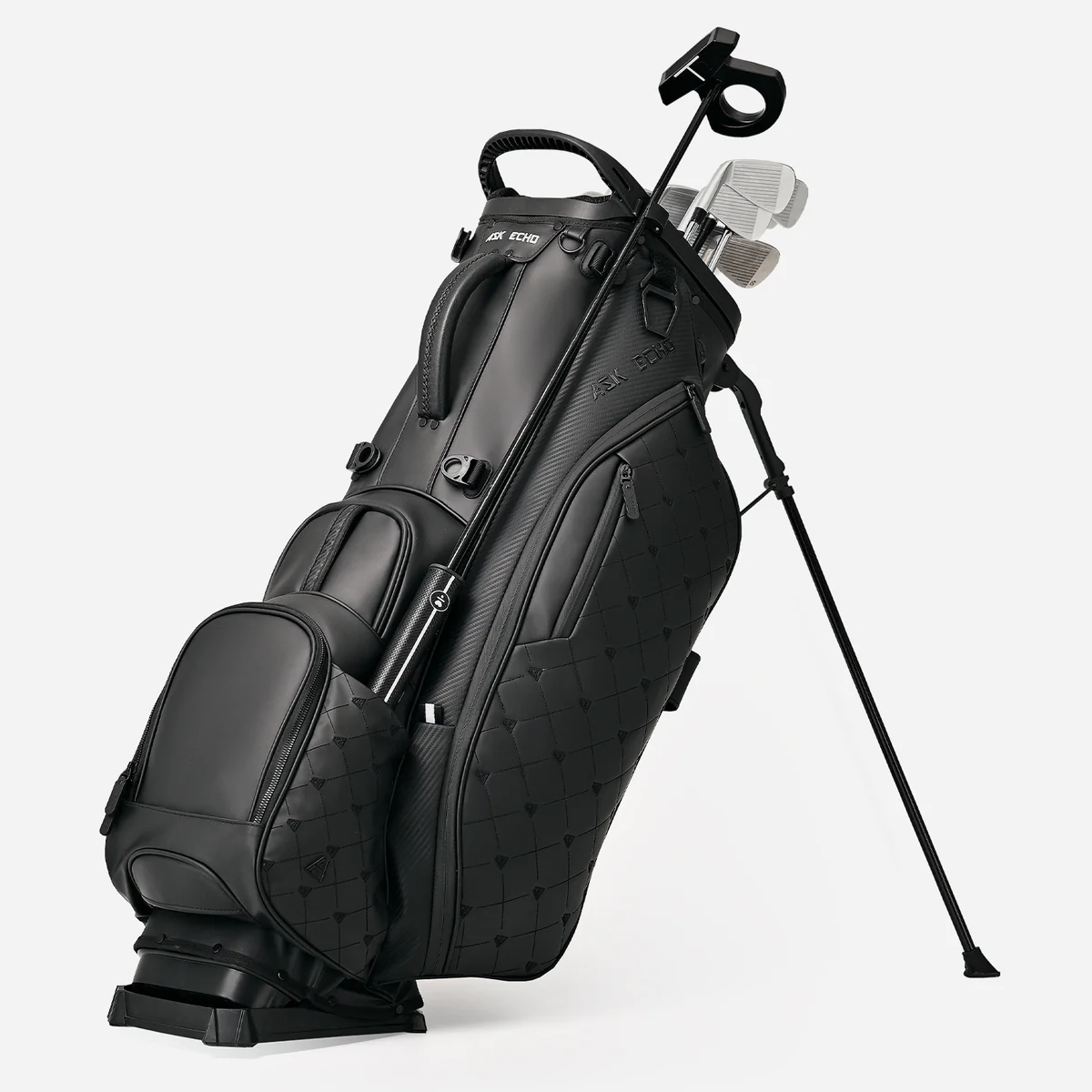 Prestige-14 Leather Stand Bag