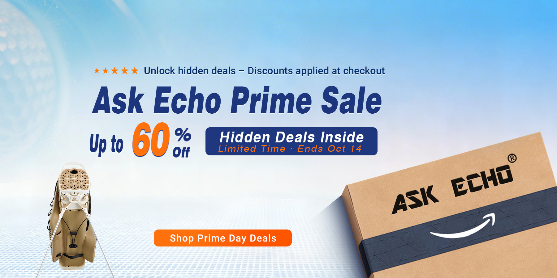 ASK ECHO Prime Day Sale Banner - PC Version
