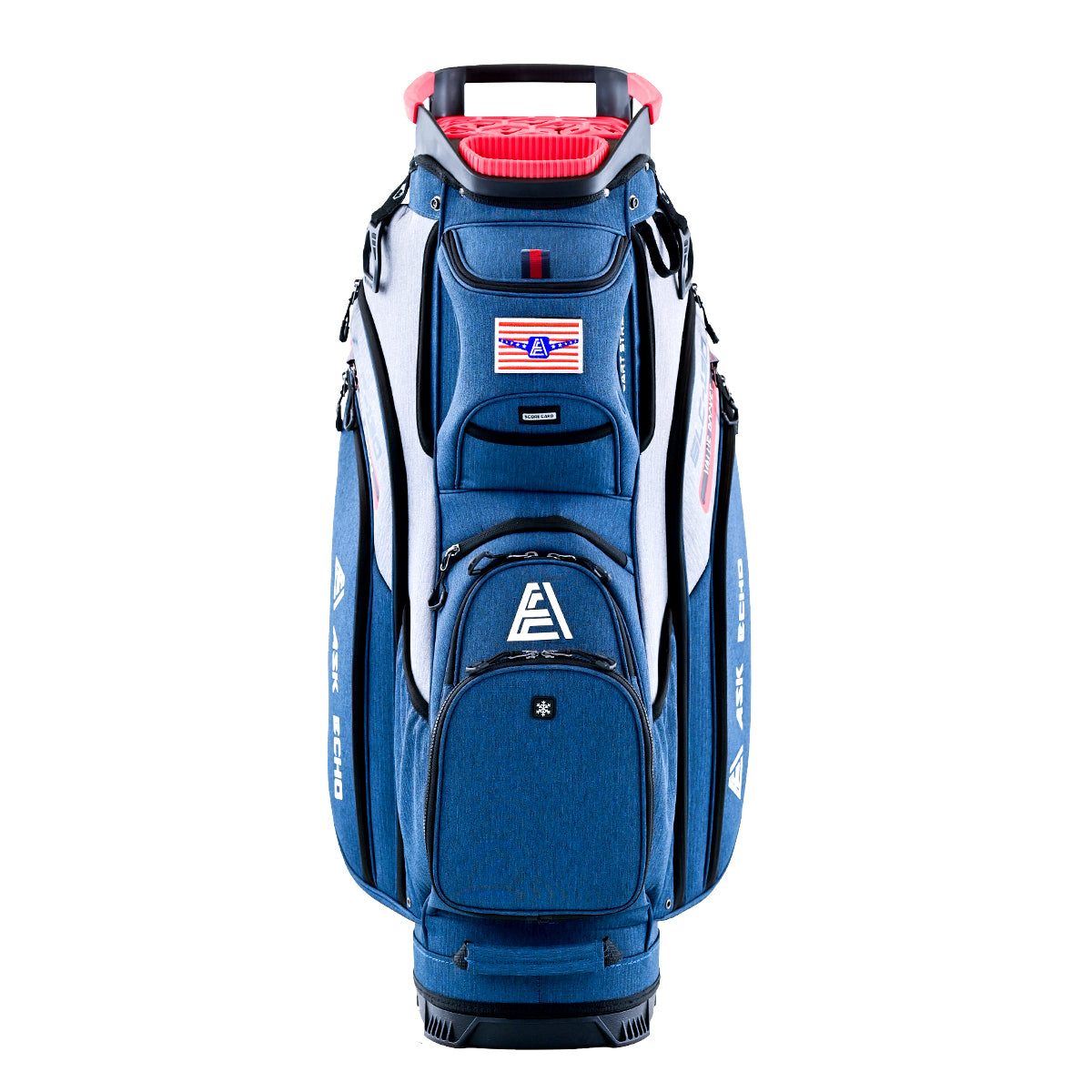 Ask Echo 2024 SLC-130 15 Way Full Length Dividers Golf Soundless Cart Bag / Navy