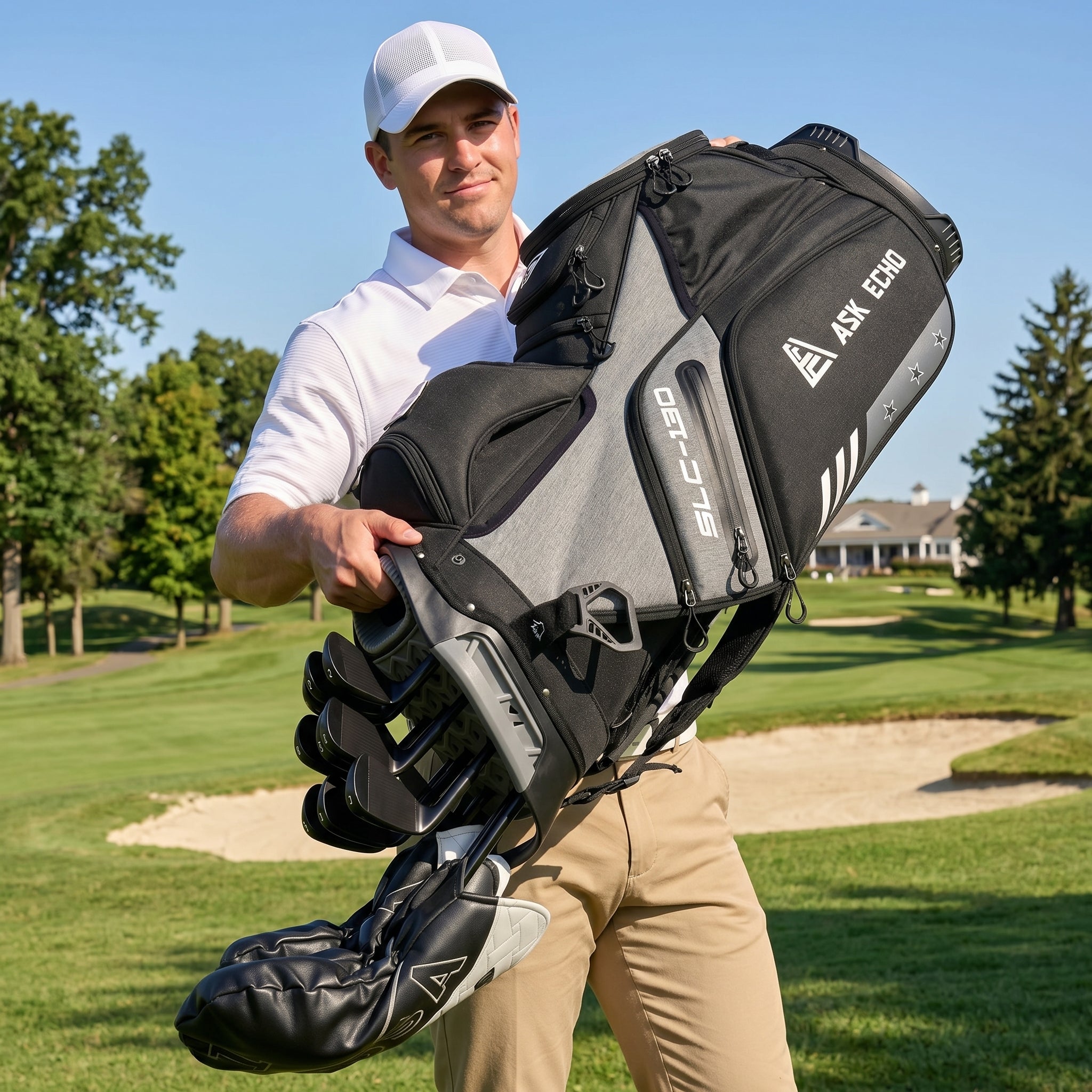 Ask Echo Soundless Cart Bag / Black
