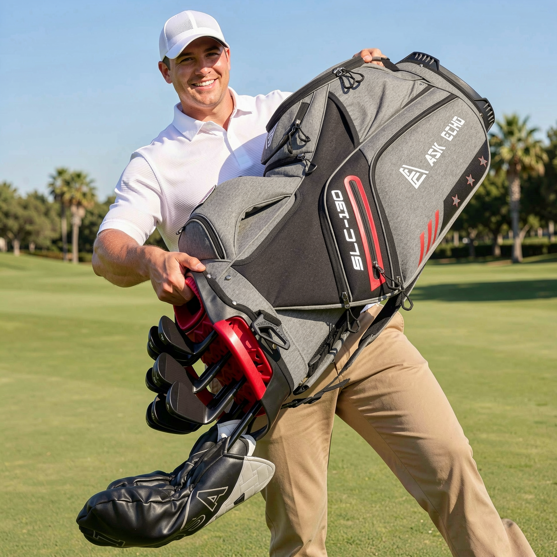 Ask Echo Soundless Cart Bag / Grey