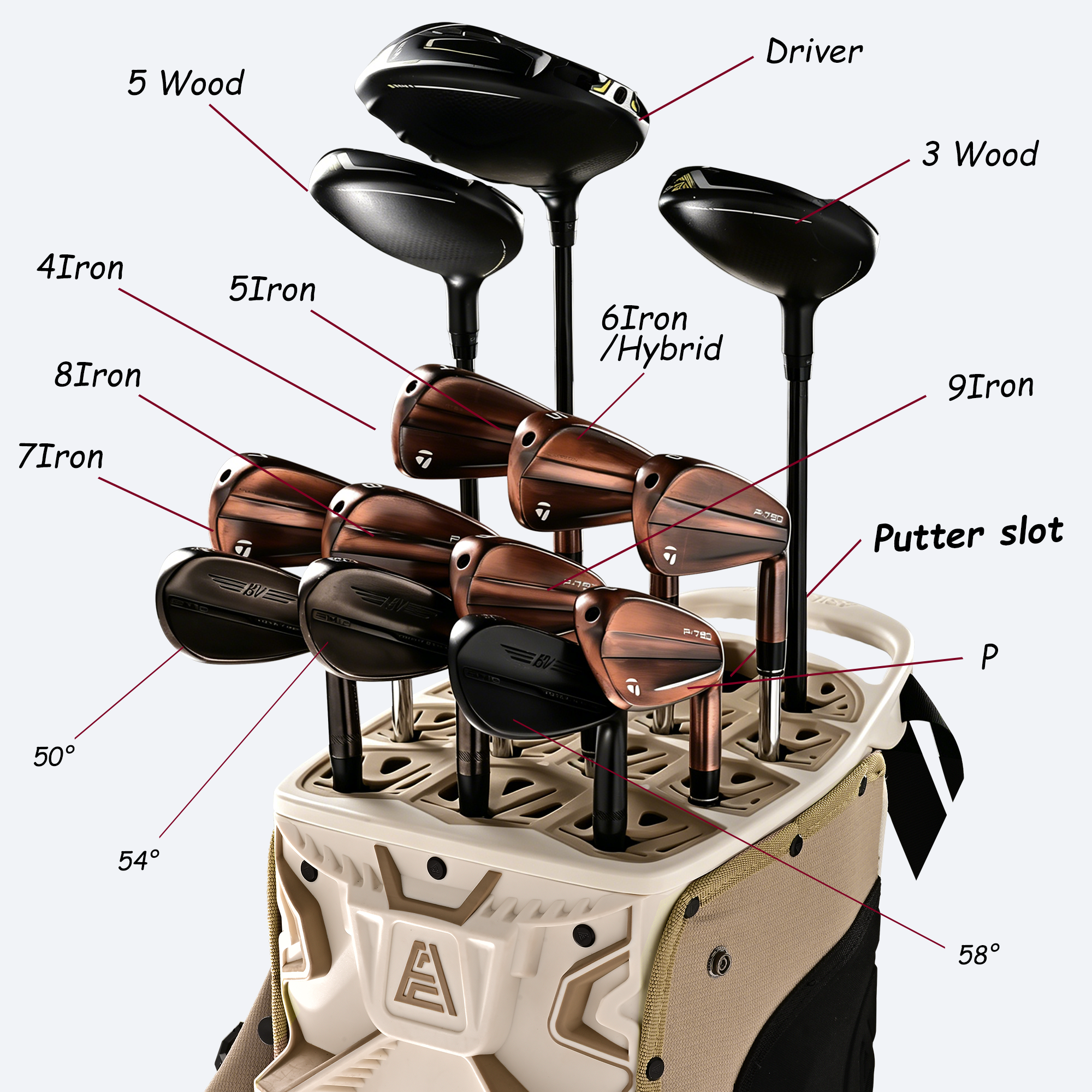 Ask Echo Soundless Hybrid Stand Bag / Toasted Almond