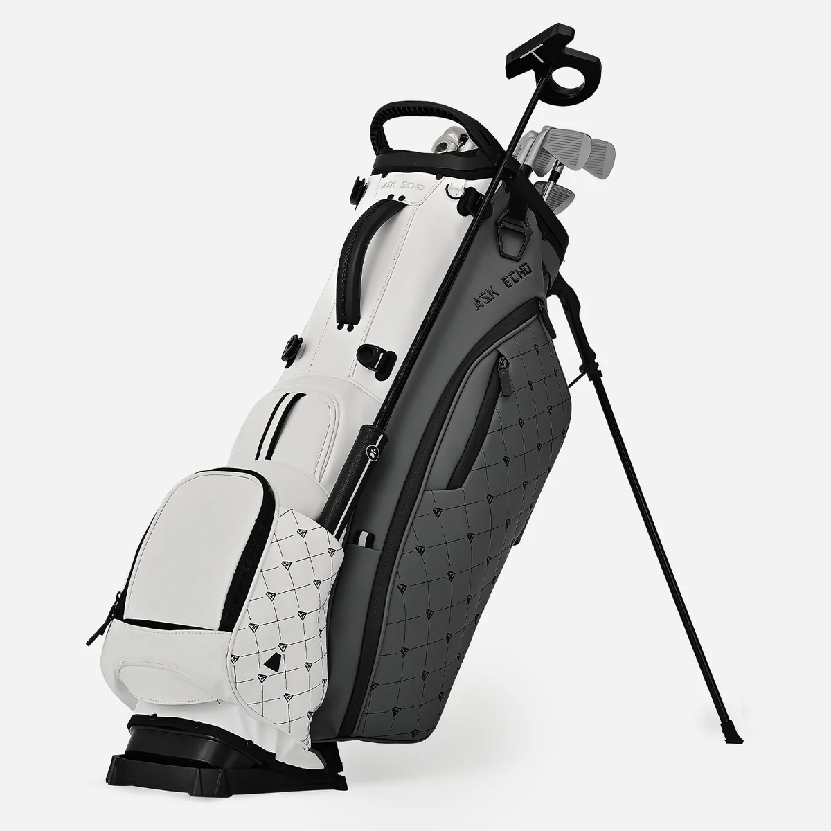 Prestige-14 Leather Stand Bag