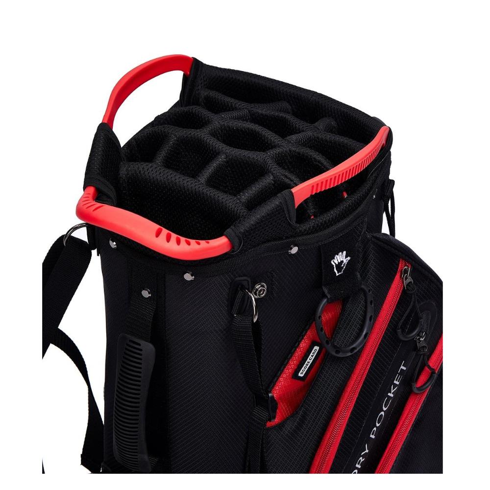 Ask Echo BLAZER 2.0 14 Way Full Length Dividers Golf Organizer Stand Bag / Black