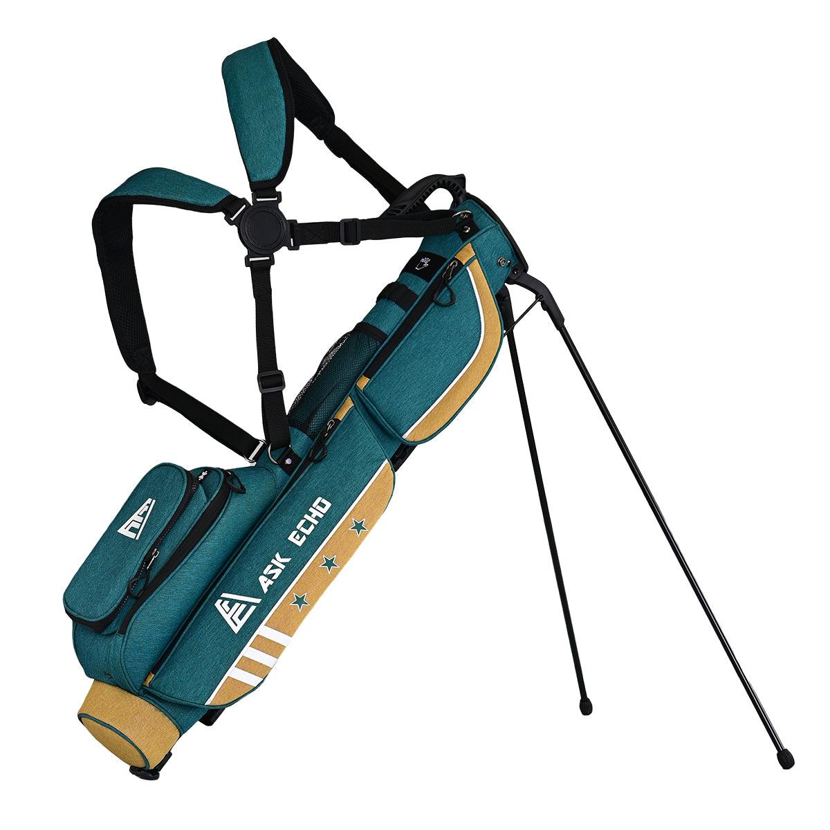 Ask Echo Weekend 2.0 Carry Up 12 Clubs To Enjoy Par 3 Golf Sunday Bag / Navy