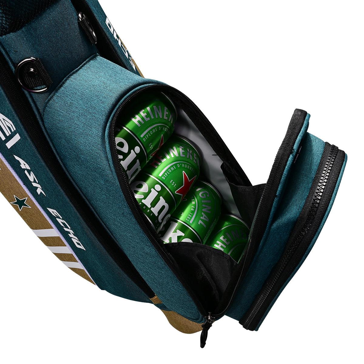 Ask Echo Weekend 2.0 Carry Up 12 Clubs To Enjoy Par 3 Golf Sunday Bag / Olive Green