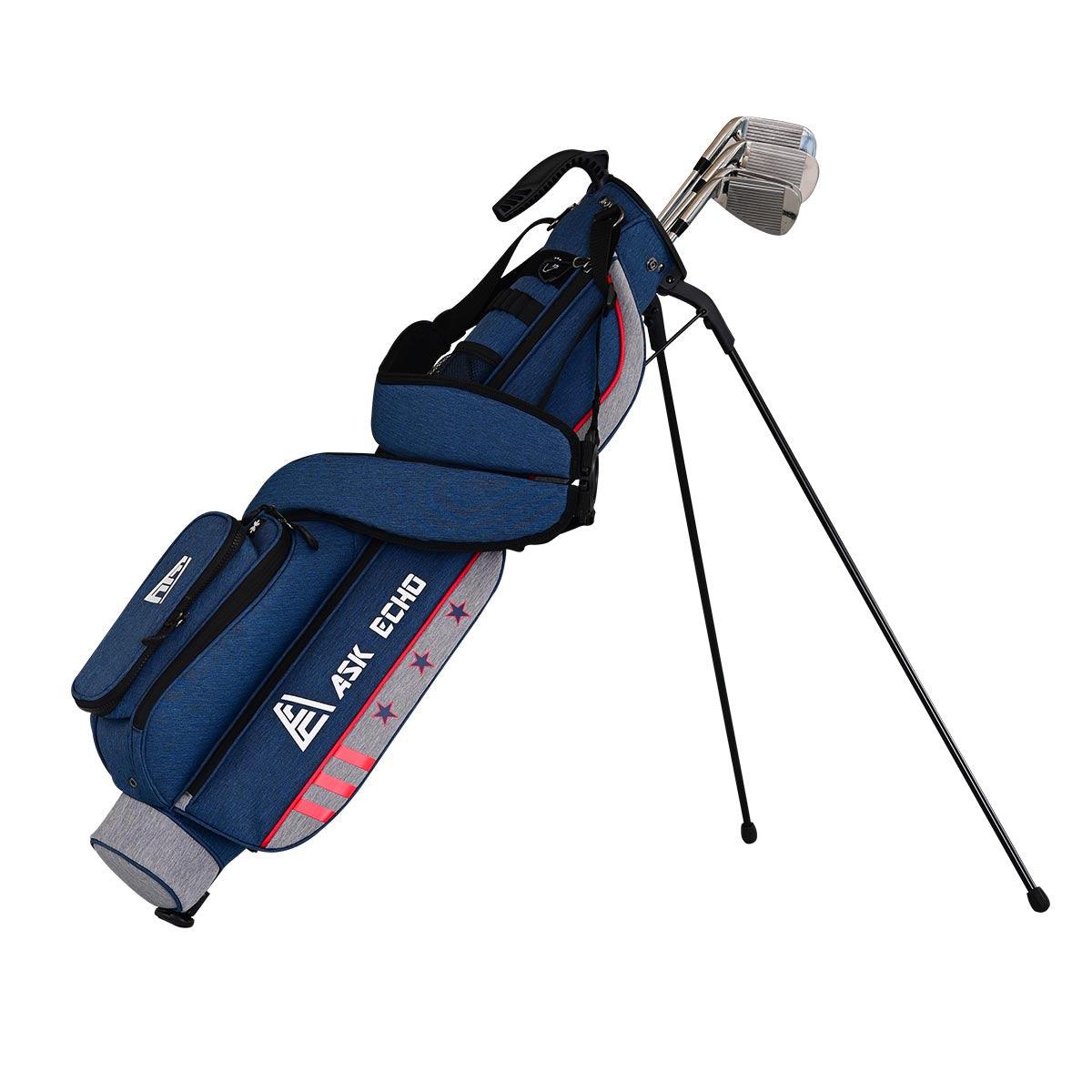 Ask Echo Weekend 2.0 Carry Up 12 Clubs To Enjoy Par 3 Golf Sunday Bag / Navy